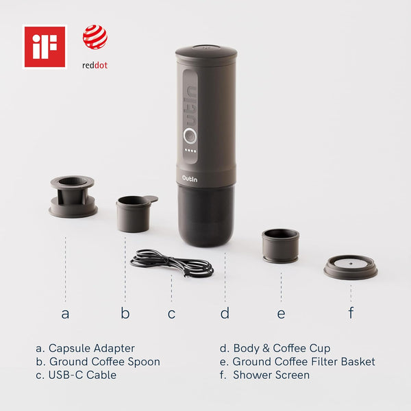OutIn Nano Portable Electric Espresso Machine