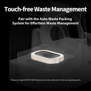 PETKIT Multi-Cat Mega Saver Rings[3 PCS] for Purobot Ultra Auto-Packing Cat Litter Box