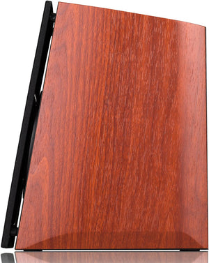 Edifier R2000DB Bluetooth Active Bookshelf Speaker System with Optical and Dual RCA Inputs for Multiple Audio Sources - Brown Wood [EU Plug]