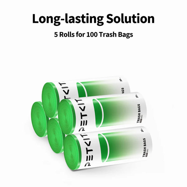[4 rolls]PETKIT Cat Waste Bag for PURAX/ Pura Max 2/ Purobot Max Pro