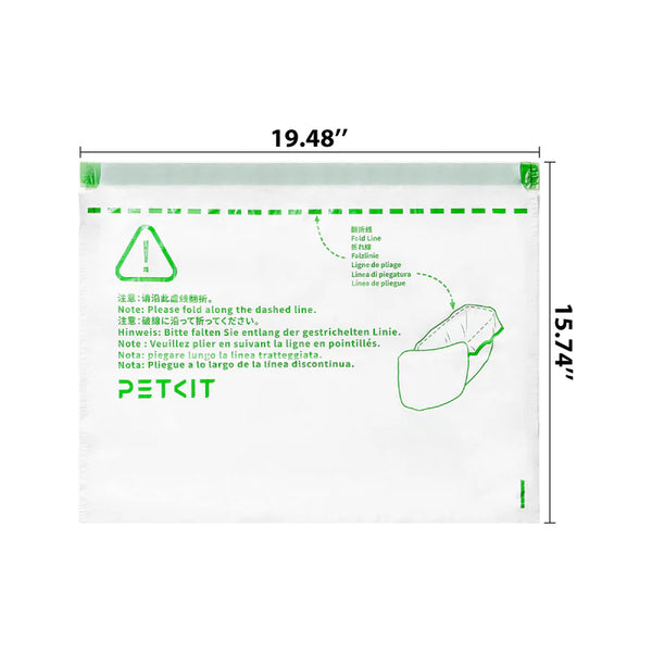 [4 rolls]PETKIT Cat Waste Bag for PURAX/ Pura Max 2/ Purobot Max Pro