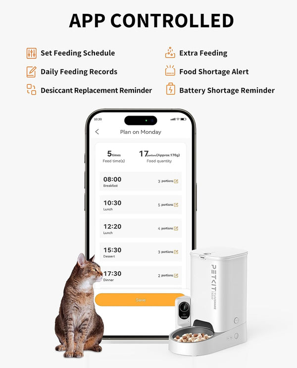 PETKIT YumShare Solo Automatic Feeder with Camera