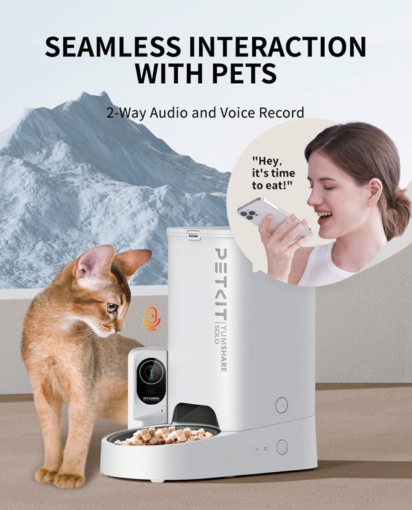 PETKIT YumShare Solo Automatic Feeder with Camera