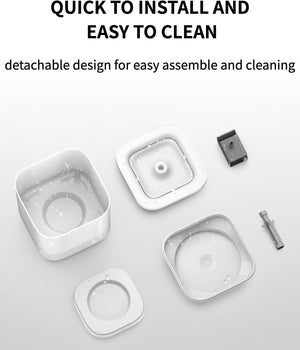 PETKIT Cat Water Fountain for Drinking, EVERSWEET SOLO SE -- White