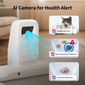 PETKIT Purobot Crystal Litter Self Cleaning Cat Litter Tray