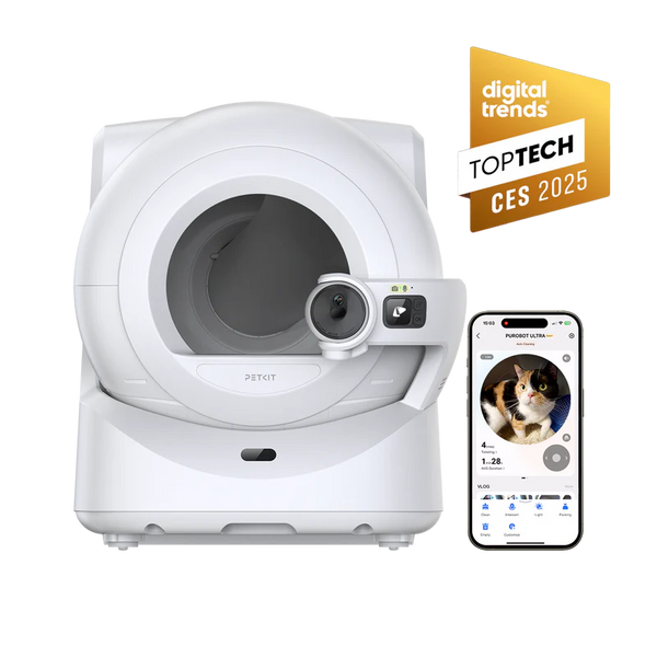 PETKIT PUROBOT ULTRA Self Cleaning Cat Litter Tray with AI-Powered Camera